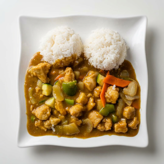 Curry Chicken (D).