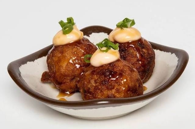 Takoyaki.